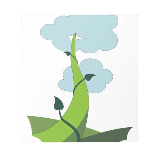 Jack en de Beanstalk Notitieblok (Voorkant)