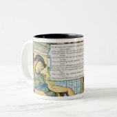 Jack en de Beanstalk Tweekleurige Koffiemok (Voorkant links)