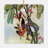 'Jack en de bonenstaak' door Warwick Goble Keramisch Ornament (Achterkant)