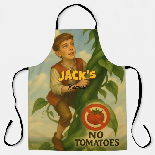 Jack en de Bonenstaak Persoonlijk  Schort (Voorkant)