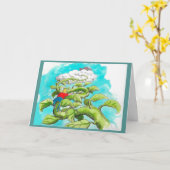 Jack en de bonenstaak Verjaardagskaart Kaart (Gele Bloem)