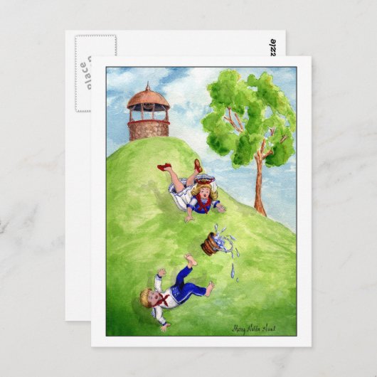 Jack en Jill briefkaart (Voorkant / Achterkant)