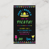 Jack en Jill Fiesta Thed Tickets (Achterkant)