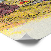 Jack en Jill gingen de heuvel op Kwekerij Rhyme Poster (Hoek)