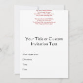 Jack en Jill gingen omhoog de heuvel Kaart (Achterkant)