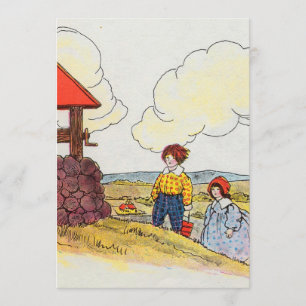 Jack en Jill gingen omhoog de heuvel Kaart