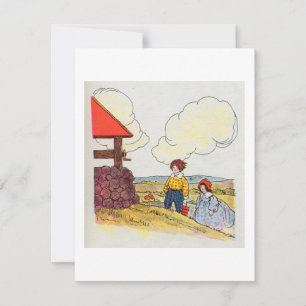 Jack en Jill gingen omhoog de heuvel Kaart