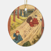 "Jack en Jill" Keramisch Ornament (Links)