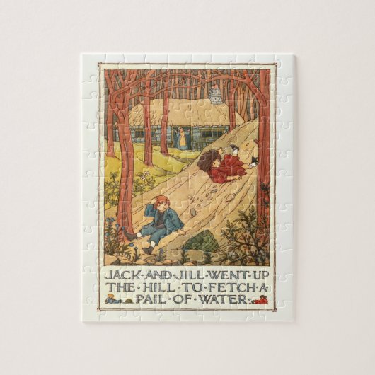 "Jack en Jill" Legpuzzel (Verticaal)