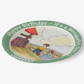 Jack en Jill Moeder Gans Verjaardagsfeestartikelen Papieren Bordje (Gekanteld)