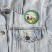 Jack en Jill Moeder Gans Verjaardagsfeestartikelen Ronde Button 5,7 Cm (In situ)