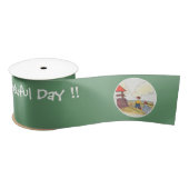 Jack en Jill Moeder Gans Verjaardagsfeestartikelen Satijnen Lint (Spoel)