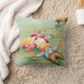 Jack en Jill Nursery Rhyme Accent Pillow Kussen (Deken)