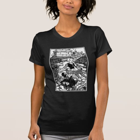 Jack en Jill  Nursery Rhyme T-shirt (Voorkant)