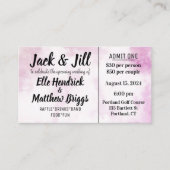 Jack en Jill Tickets (Voorkant)