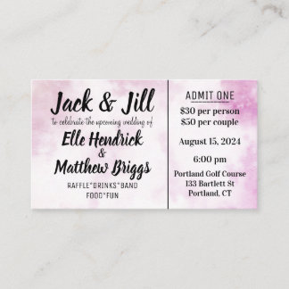 Jack en Jill Tickets