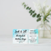 Jack en Jill Tickets (Staand voorkant)