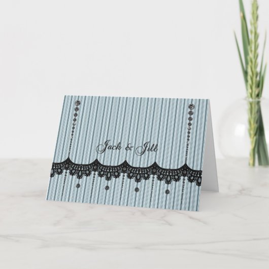 Jack en Jill uitnodiging (Voorkant)