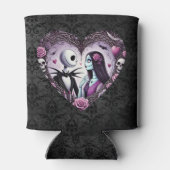 Jack en Sally Gothic Valentijn Blikjeskoeler (Achterkant)