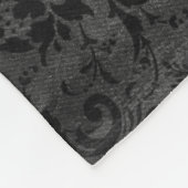 Jack en Sally Gothic Valentijn Fleece Deken (Hoek)