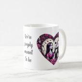 Jack en Sally Gothic Valentijn Koffiemok (Voorkant rechts)