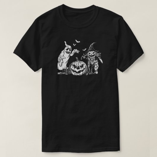 Jack en zijn vriend Halloween T-shirt (Design voorkant)