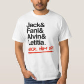 Jack & Fani & Alvin & Letitia T-shirt (Voorkant)