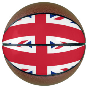 Jack Flag van de United Kingdom Union Basketbal