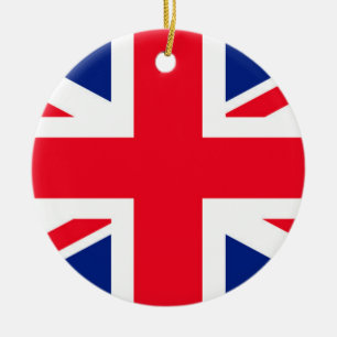 Jack Flag van de United Kingdom Union Keramisch Ornament