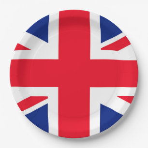 Jack Flag van de United Kingdom Union Papieren Bordje