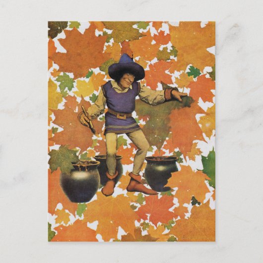 Jack Frost Briefkaart (Voorkant)