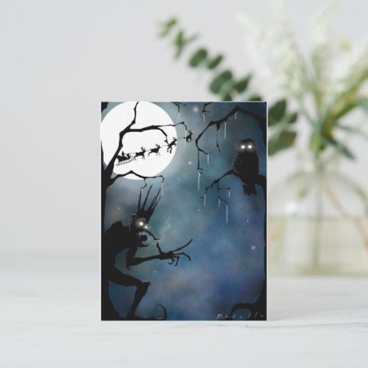 Jack Frost Briefkaart (Staand voorkant)