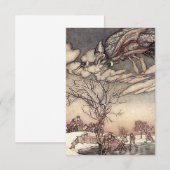 “Jack Frost” door Arthur Rackham Bedankkaart (Voorkant / Achterkant)