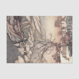 “Jack Frost” door Arthur Rackham Tissuepapier