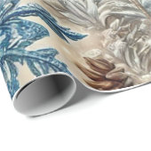 Jack Frost en sneeuwman Kerstthema 2 Cadeaupapier (Rol Hoek)