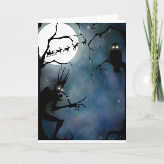 Jack Frost Feestdagen Kaart (Voorkant)