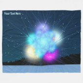 Jack Frost Fleece Deken (Voorkant (Horizontaal))