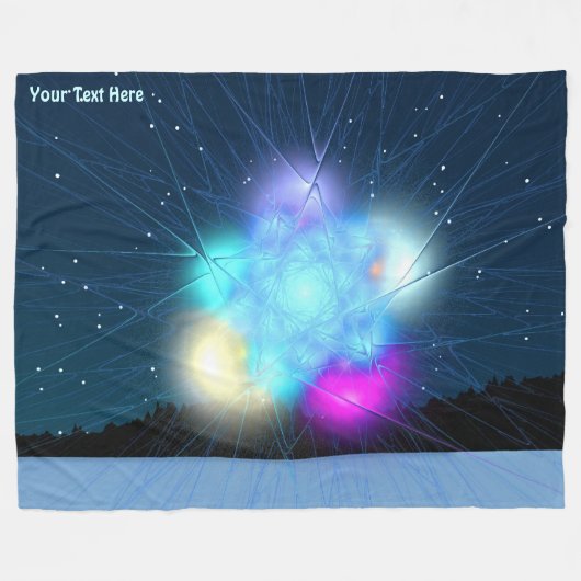 Jack Frost Fleece Deken (Voorkant (Horizontaal))