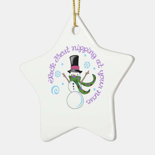 JACK FROST KERAMISCH ORNAMENT (Links)