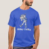 Jack Frost Kerstchilling T-Shirt (Voorkant)