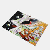 "Jack Frost Painting" Fairy Art van M T Ross Deurmat (Schuin)