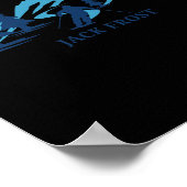 Jack Frost Pennsylvania Ski Resort Skiër Poster (Hoek)