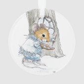 Jack Frost Winter Mouse Ornament (achterkant)