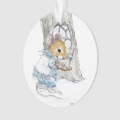 Jack Frost Winter Mouse Ornament (voorkant)