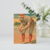 Jack Glasscock  Indianapolis Hoosiers Briefkaart (Staand voorkant)