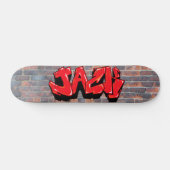 Jack Graffiti aangepast skateboard (Horizontaal)