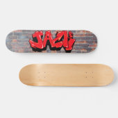 Jack Graffiti aangepast skateboard (Horizontaal)