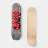 Jack Graffiti aangepast skateboard (Voorkant)