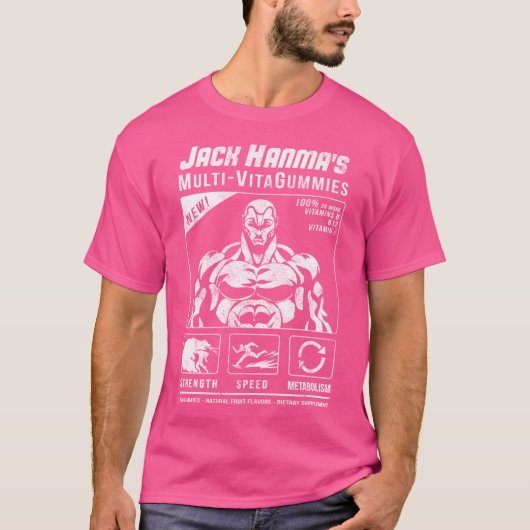 Jack Hanma's multi-vitamines T-shirt (Voorkant)