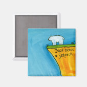 Jack heeft een Jet Pack nodig Magneet (Voorkant / Achterkant)